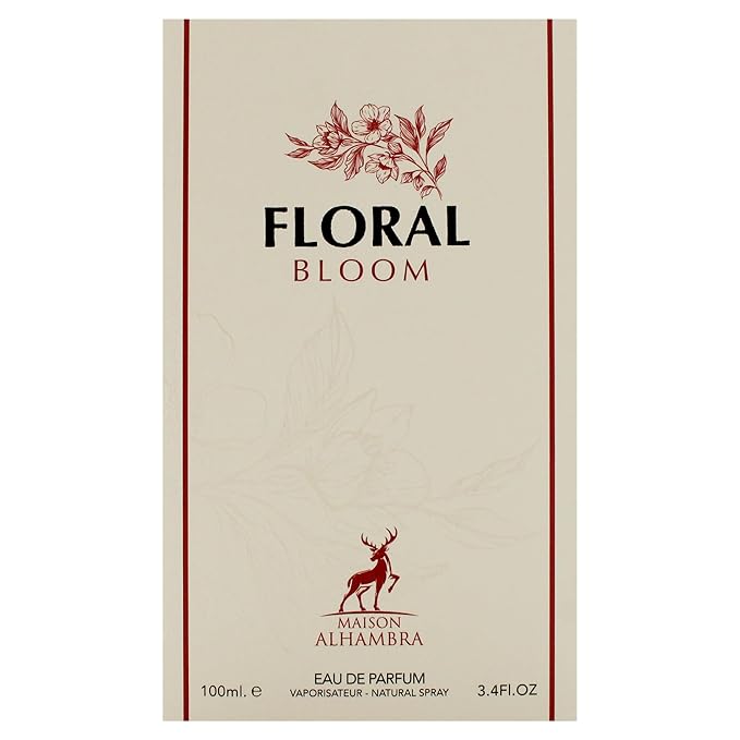 Floral Bloom by Maison Alhambra for Women - 3.4 oz EDP Spray