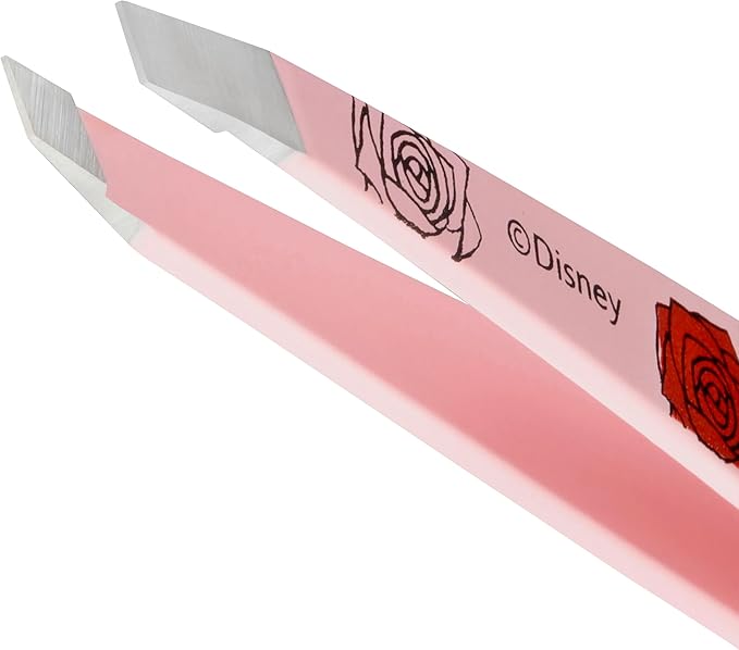 Tweezerman Aurora Slant Tweezer - Eyebrow Tweezers for Women and Men