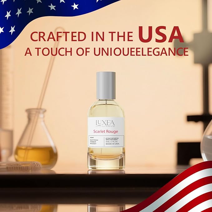 Pheromones Perfumes for Women, Inspired Perfume, Long Lasting Saffron Amber Perfume, Eau De Parfum Cologne, Enhanced Scents Pheromone Cologne for Men&Women, 1.7FL Oz（Scarlet Rouge）