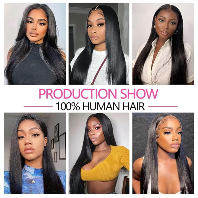10A Straight Single Bundles Human Hair 22 Inch Brazilian Straight Human Hair 1 One Bundles 100% Unprocessed Virgin Hair Weave Natural Black Color