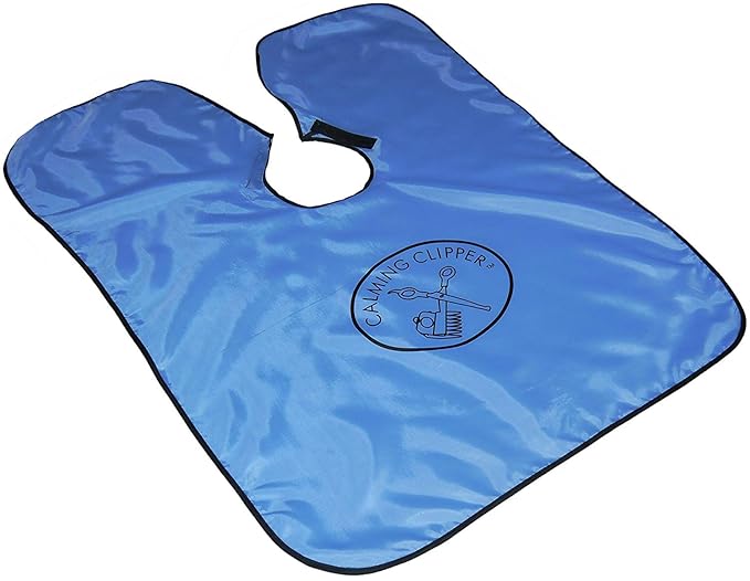 CALMING CLIPPER® - The Silent, Gentle Haircutting Kit for Children with Autism and Sensory Sensitivity - Includes Barber Cape (20pcs Left Handed)