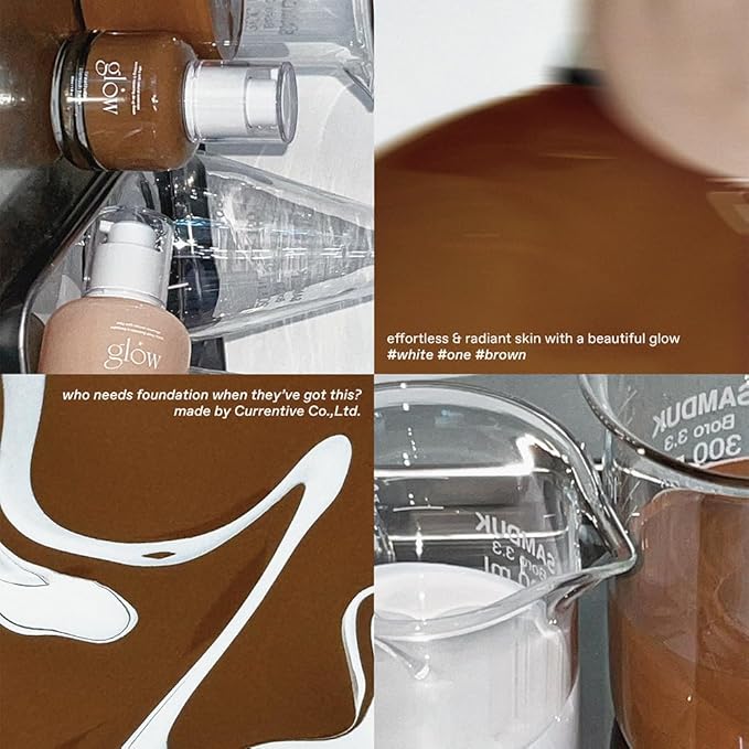 glow breathable blemish balm #white : lightweight & hydrating, skincare-like, medium-coverage bb cream infused with green tea water, 1 fl oz