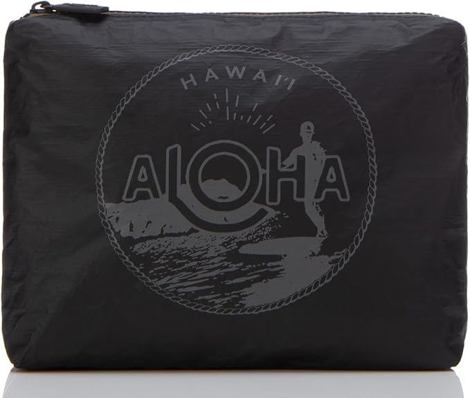 ALOHA Collection Small Pouch | Lightweight, Packable, and Splash-Proof Makeup Pouch | Easy to Clean