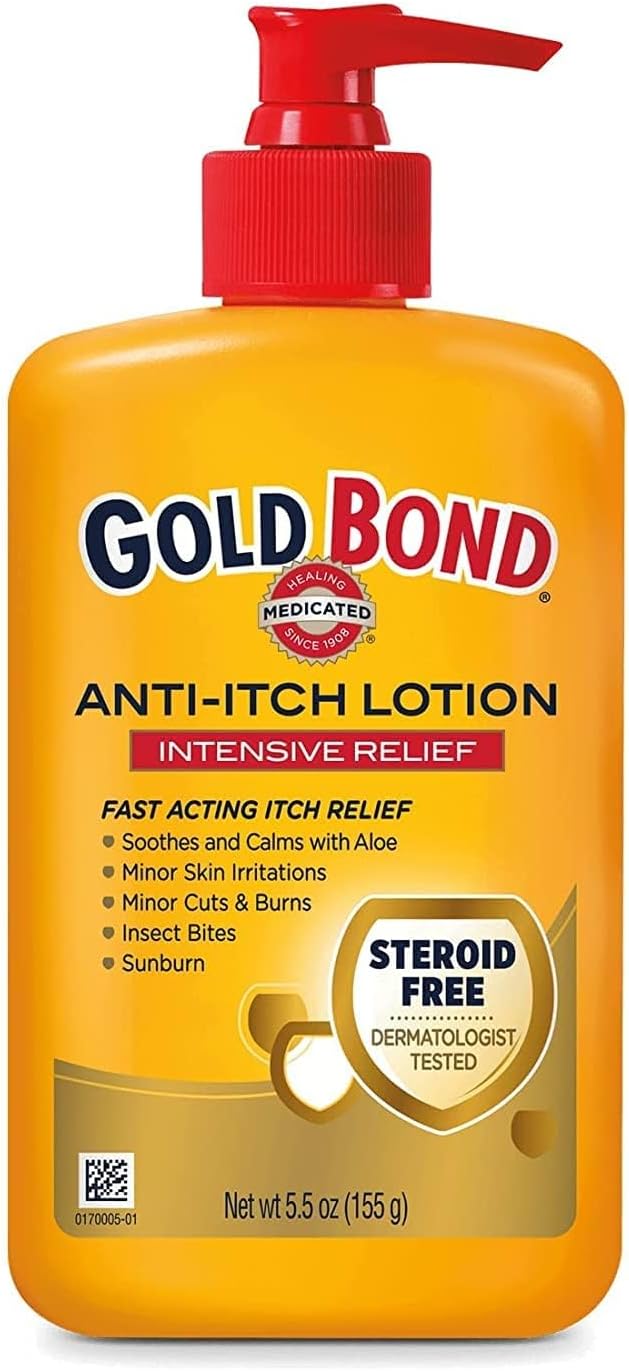 Gold Bond Anti Itch Lotion 5.5oz, Bottles (Pack of 2)