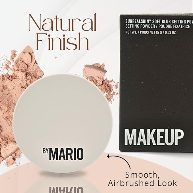 Makeup By Mario SurrealSkin Soft Blur Setting Powder - 3 Neutral Peach
