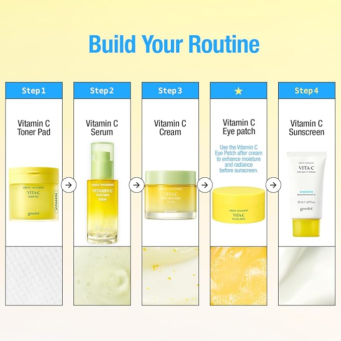 Goodal Green Tangerine Vita-C Dark Spot UV Defense Sunscreen SPF 50, Daily Skin Care Korean Sunscreen for Face, Broad spectrum, No White Cast (1.69 fl oz / 50ml)