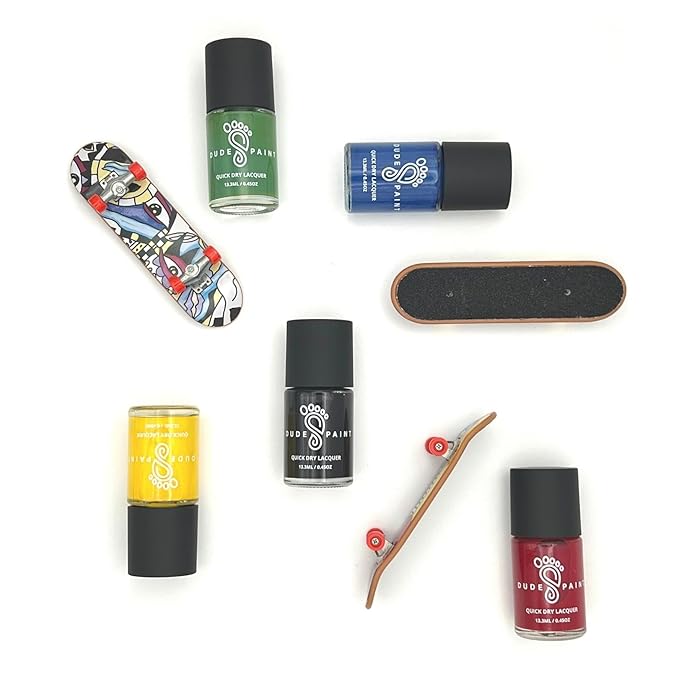 Super-Dudes (Superhero) Nail Polish Set for Boys - Set of 5 Colors