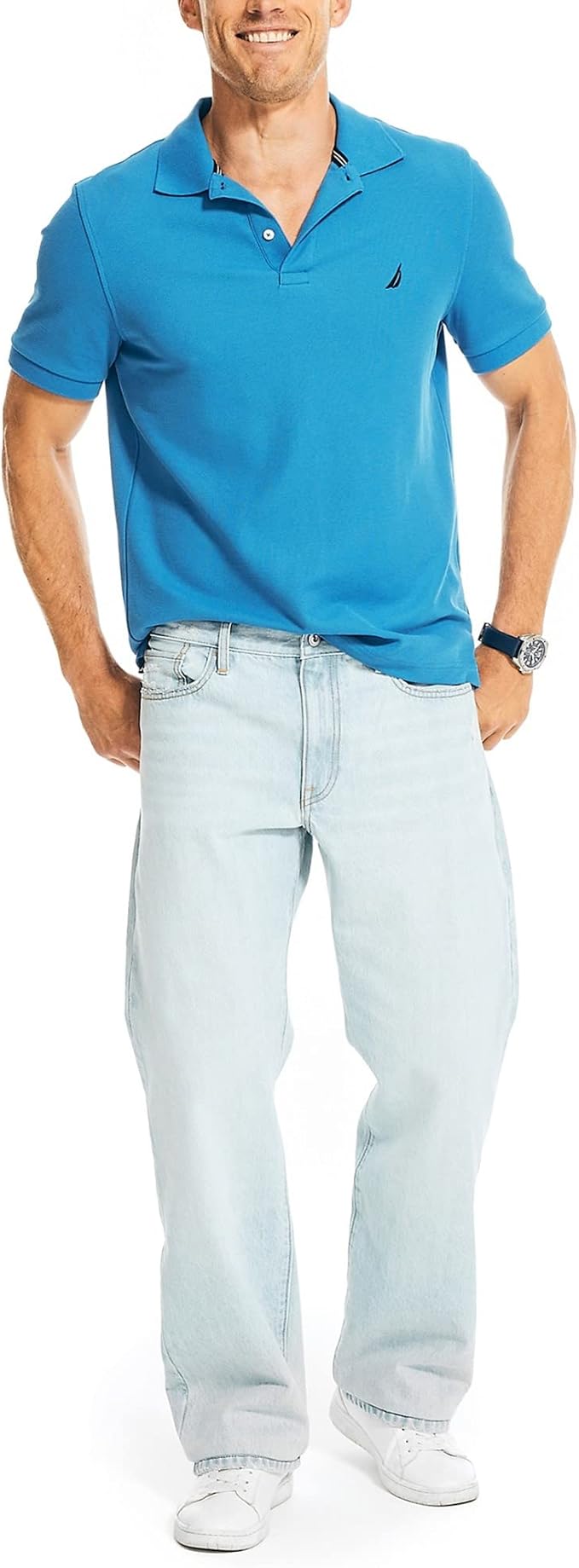 Nautica Men's Loose Fit Denim Jean