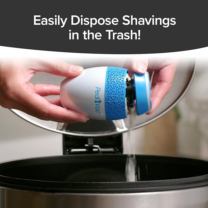 As Seen On TV Electric Callus Remover + Built-In Vacuum Sucks Up Shavings,Gently Removes Calluses & Dry Skin in Seconds, Mess-Free, Spins at 2000 RPMs, LED Light, 2 Speed Settings, 3.5"x 2.5"