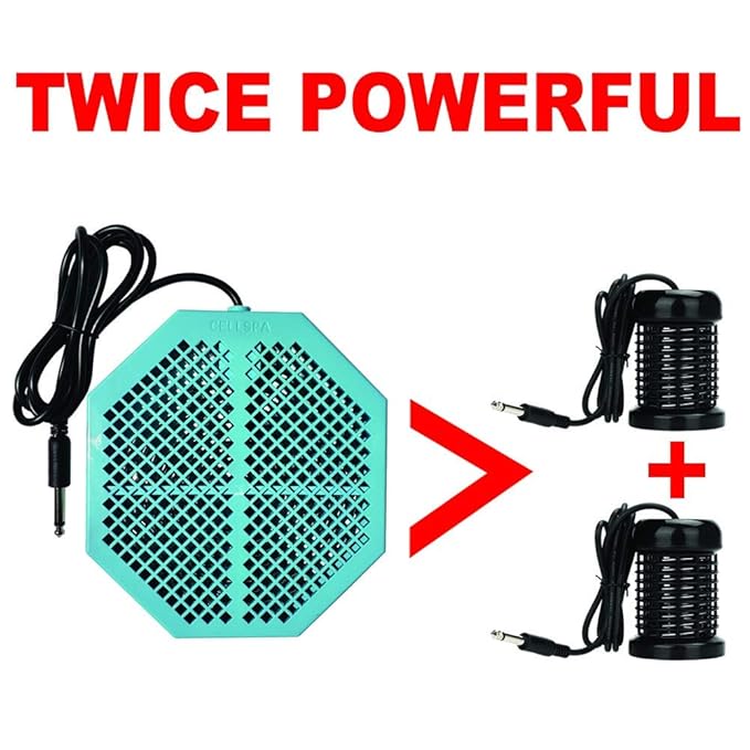 2 Pack CS-900 Twice Powerful 6.5" x 5.5" Ion Detox Foot Bath Arrays Coil Stainless Steel Aqua Ionic Cleanse Array Compatible With Most 1/4" Plug Type Detox Machines (HIMALAYAN)