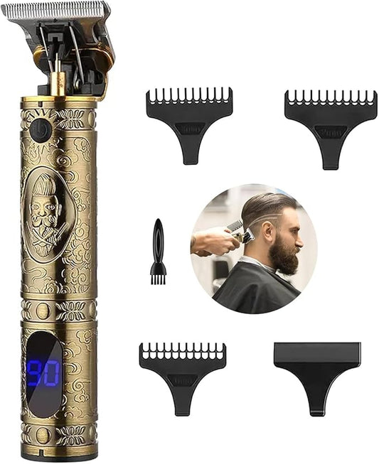 Professional Hair Trimmer Hair Clippers for Men Zero Gapped T-Blade Shaver Hair Cutting Electric Beard Trimmer Mens Grooming Kit with LCD Display Gifts for Men Fathers Boys