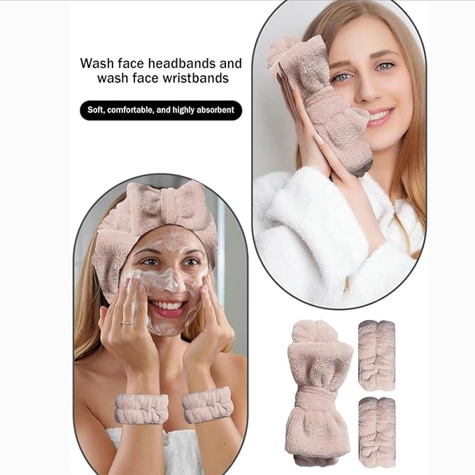 Professional Makeup Tools Set, 54pcs set Cosmetic Brush & Sponge & Puff & Headband & Brush Cleaning Bow Set,Facial Makeup & Cleaning Accessories, Makeup Products, Valentine Day Gift for her