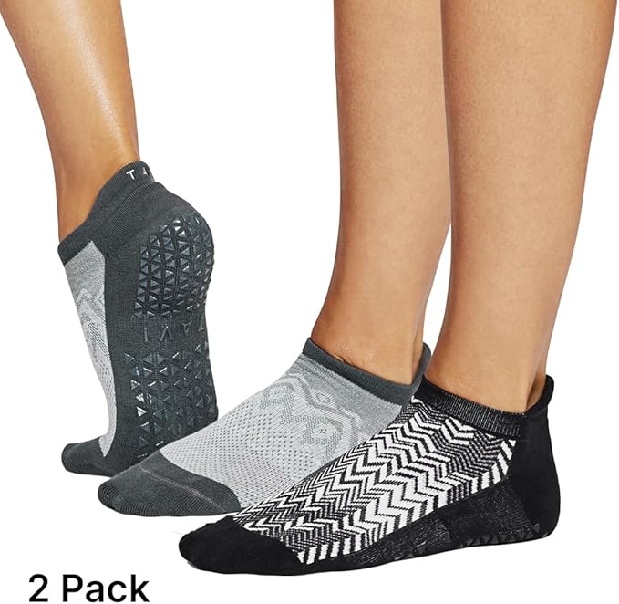 TAVI Women’s Savvy Grip Socks - Pilates for Women, Slipper, Yoga, and Ballet, Barre