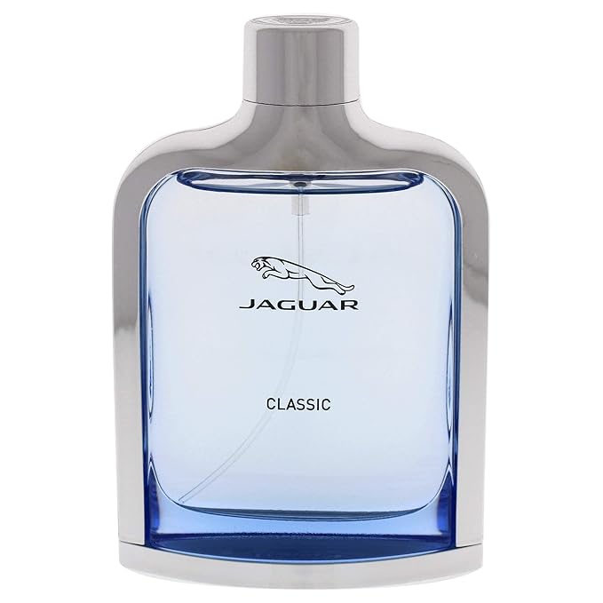 Jaguar Classic Blue for Men Eau de Toilette Spray, 3.4 Ounce (Pack of 2)