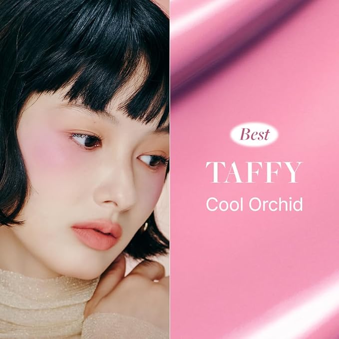 DEAR DAHLIA Petal Drop Liquid Blush – Multi-Use, High-Pigment, Lightweight & Long-Lasting, Dewy Finish, Vegan & Cruelty-Free, for Sensitive Skin, 4g – TAFFY