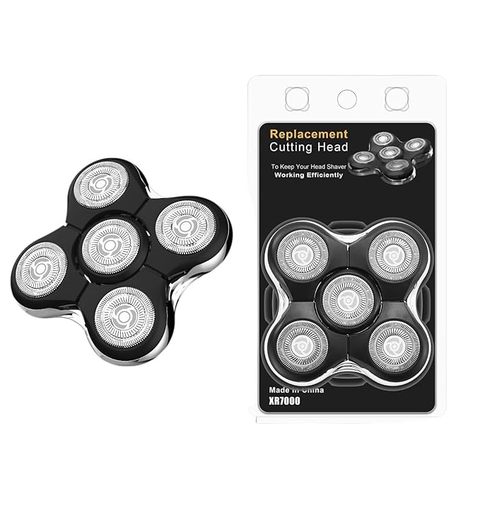 Pro Blades Shaver Replacement Head Compatible with Remington Balder Head Shaver Model XR7000,Stainless Steel Replacement Blades Precision Electric Shaving for Bald Men(1pack)