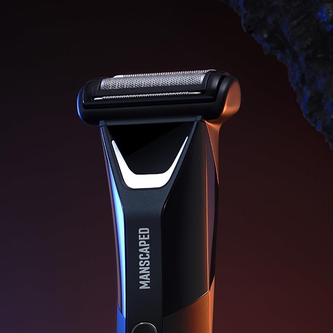 MANSCAPED® The Lawn Mower® 5.0 Ultra SkinSafe® Replacement Foil Blade - Stainless Steel Groin Hair Foil Shaver Head Refill, for Close Body Hair Grooming, Snap-In Cartridge, 1 Pack