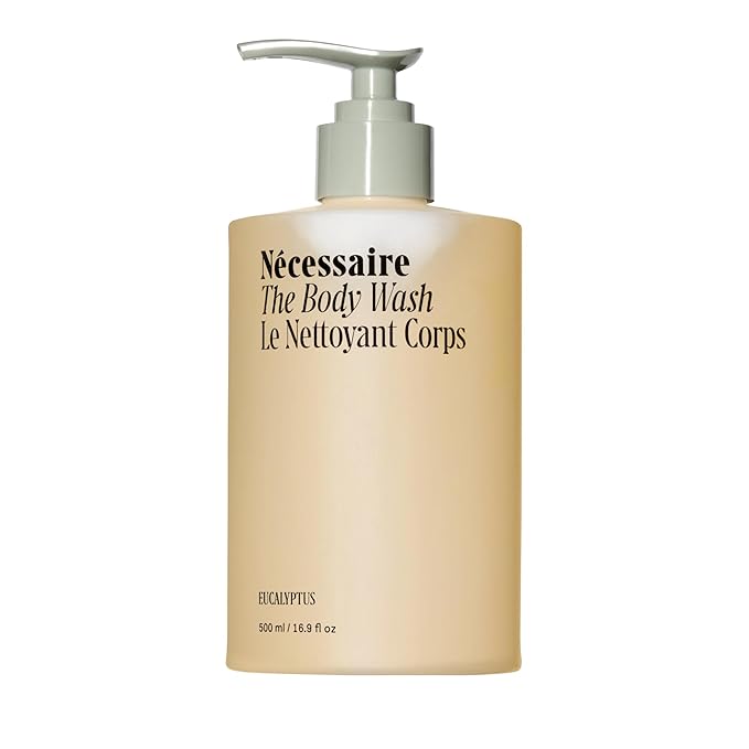 Nécessaire Eucalyptus Body Wash with Pump | Multi-Oil Nourishing Cleanse For Women + Men | Gel Cleanser | Dermatologist-Tested. Hypoallergenic | No SLS/SLES (500 ml / 16.9 fl. oz.)