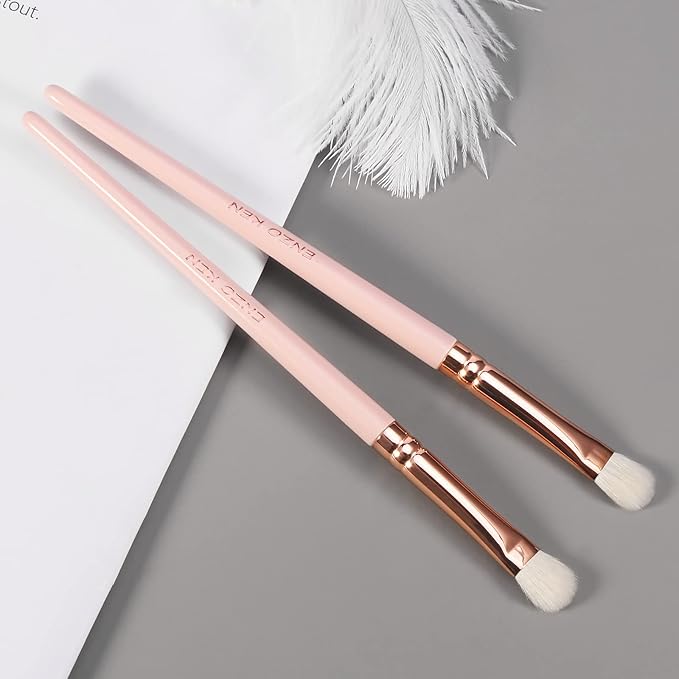 Natural Goat Hair Eyeshadow Brush, Medium Smudge Eye Shadow Brush, Shader Eye Shadow Brush, Eye Smudge Brush, Single Natural Hair Makeup Brush, Single Eyeshadow Brush Eyeshadow Blending Brush