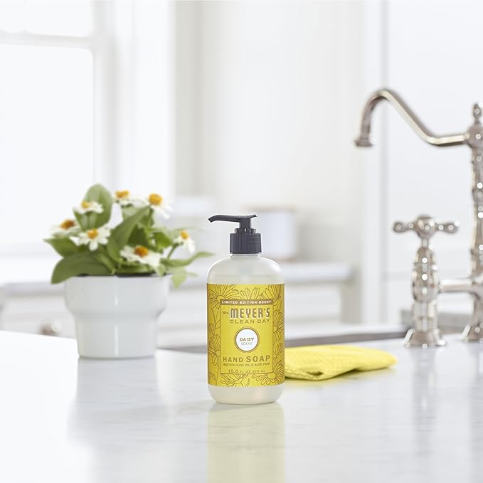 MRS. MEYER'S CLEAN DAY Liquid Hand Soap, Daisy, 12.5 OZ