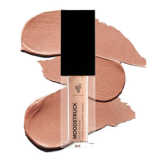 MOODSTRUCK Liquid Eyeshadow in REVERENT | CHAMPAGNE SATIN | Eye Make up | Quick Dry Cream-to-Powder Eye Shadow | High Pigment & Smudge Resistant Finish