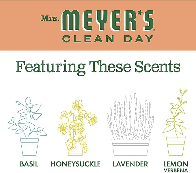 Mrs. Meyer's Liquid Hand Soap Geranium 12.5 Fl Oz.