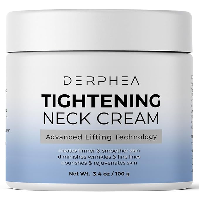 Neck Tightening Cream, Neck Cream, Face Firming Cream For Tightening & Firming, Fine lines, Loose & Sagging Skin On Face, Neck, Decollete Or Other Skin Areas-3.4 Oz (Package may different)