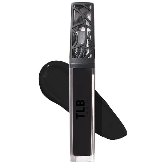The Lip Bar - Nonstop Liquid Matte Lipstick, Back to Black (Black) - High Pigment - One Swipe - Long Lasting - Jojoba Oil & Vitamin E - Vegan & Cruelty Free - Makeup & Cosmetics - .24 fl oz