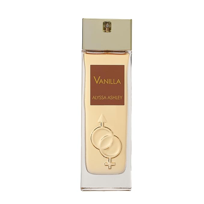 Alyssa Ashley Vanilla - Vanilla Perfume for Women with Caramel and Musk - Elegant Perfumes for Women - Vanilla Fragrances for Romatic Moments - 3.4 oz