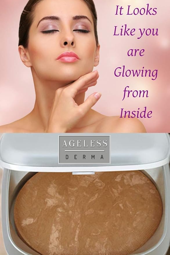 Baked Mineral Blush Makeup with Botanical Extracts (Bronze Swirl) Made in USA