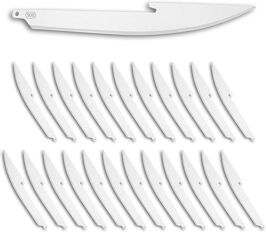 OUTDOOR EDGE 5.0" RazorSafe Replacement Boning & Fillet Blade Pack, 24-Pieces