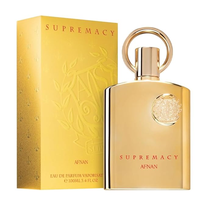 Afnan Supremacy Gold Eau De Parfum for Women, 3.4 Fl. Oz