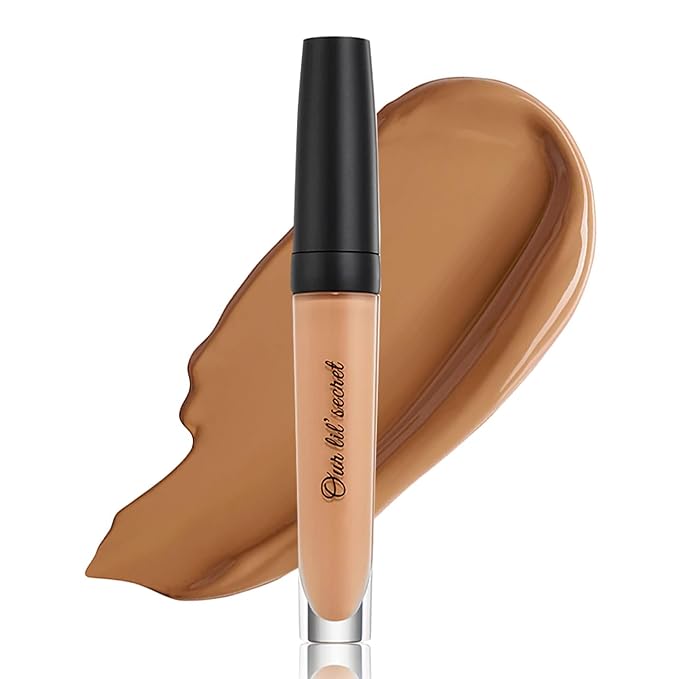 Frankie Rose Cosmetics Our Lil' Secret Concealer Sweat-Proof & Matte Under Eye Concealer, Long Lasting Full Coverage For Fine Lines, Dark Circles & Hide Imperfections - Toffee