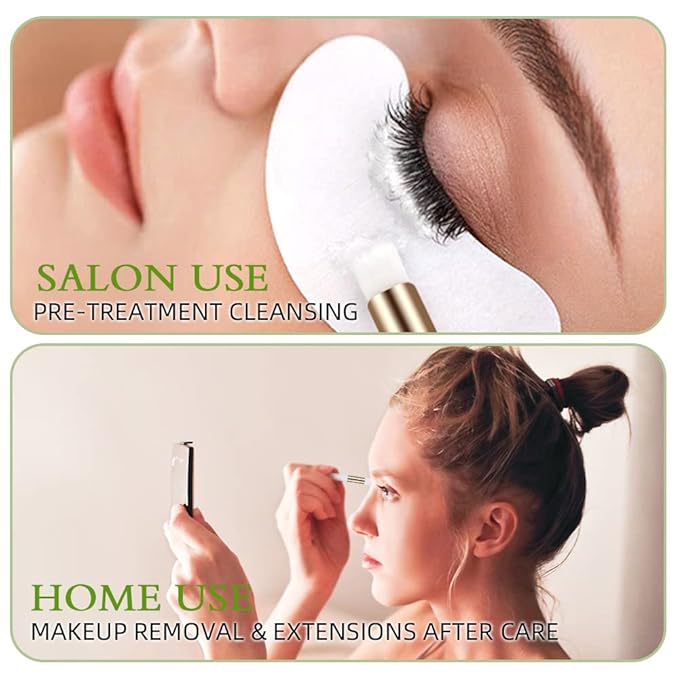 ARISON LASHES Lash Shampoo for Lash Extensions 150ml Eyelash Extension Cleanser Lash Extension Shampoo, Safety Gentle Eyelid Foaming Cleanser Makeup Remover,for Home and Salon Use, Deep Cleansing