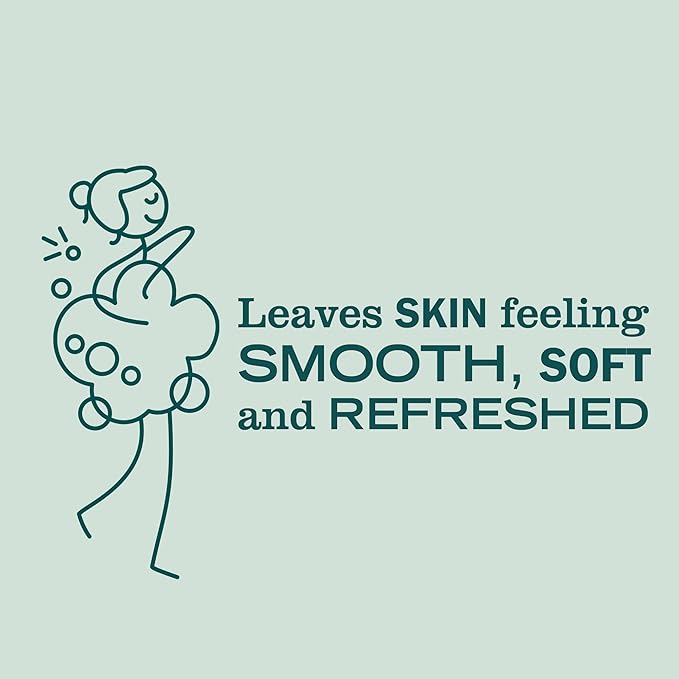 MRS. MEYER'S CLEAN DAY Moisturizing Body Wash for Women and Men, Biodegradable Shower Gel Formula Made with Essential Oils, Birchwood, 16 oz - Pack of 3