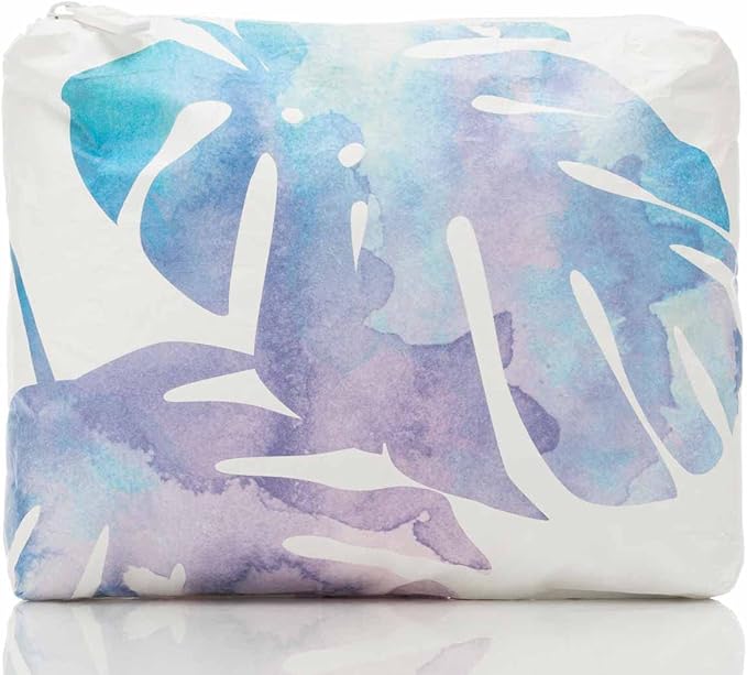 ALOHA Collection Small Pouch | Lightweight, Packable, and Splash-Proof Makeup Pouch | Easy to Clean