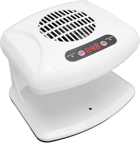 Nail Dryer for Regular Polish, 200W Nail Drying Fan with Sensor and Hot and Cool Air for Home Use