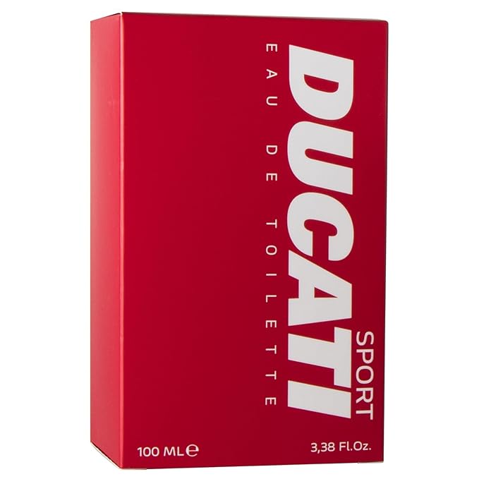 Ducati Sport by Ducati - Fragrance for Men - Amber Fougere Scent - Opens with Lavender, Bergamot and Rosemary - Blended with Violet Leaf and Sandalwood - Perfect for Active Types - 3.4 oz