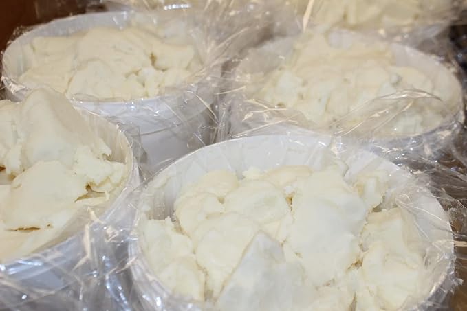 3CayG 5lb Raw Kokum Butter Pure for Lotion Making Soap Making Body Butters, and More