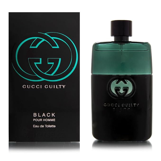 Gucci Guilty Black by Gucci for Men 1.6 oz Eau de Toilette Spray