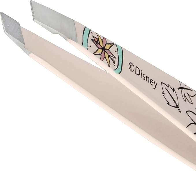 Tweezerman Pocahontas Slant Tweezer - Eyebrow Tweezers for Women and Men