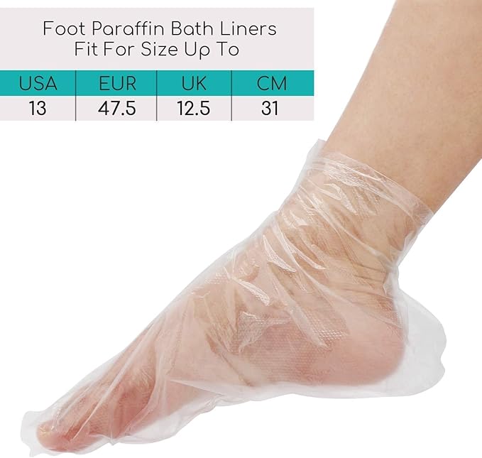 Paraffin Bath Mitts Liners, Segbeauty Snug Elastic Opening Paraffin Wax Glove and Bootie with Double Terry Clothes, Hand and Foot Bags for Thermal thera-py SPA treat-ment Paraffin Machine