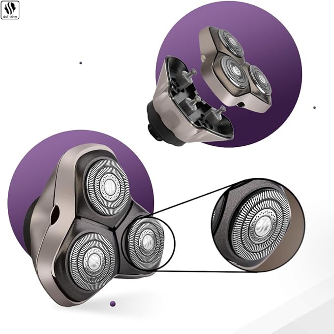 Skull Shaver Carver PRO 3 Head Replacement Blade | Electric Shaver Replacement Heads