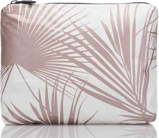 ALOHA Collection Small Pouch | Lightweight, Packable, and Splash-Proof Makeup Pouch | Easy to Clean