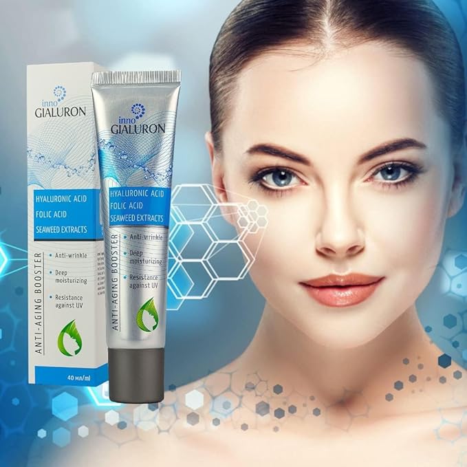 10 Tubes x Gialuron Innogialuron anti-aging booster anti-wrinkle cream 40ml by Hendels Garden