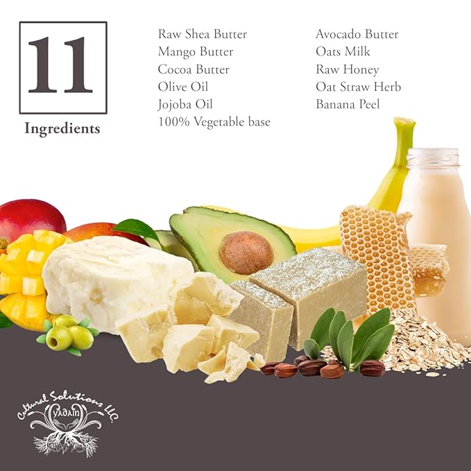 Yadain Milk & Honey Extreme Body Butter | Whipped Shea Butter for Face and Body Moisturizing Natural Body Butter for Skin Hydration & Protection, 12oz