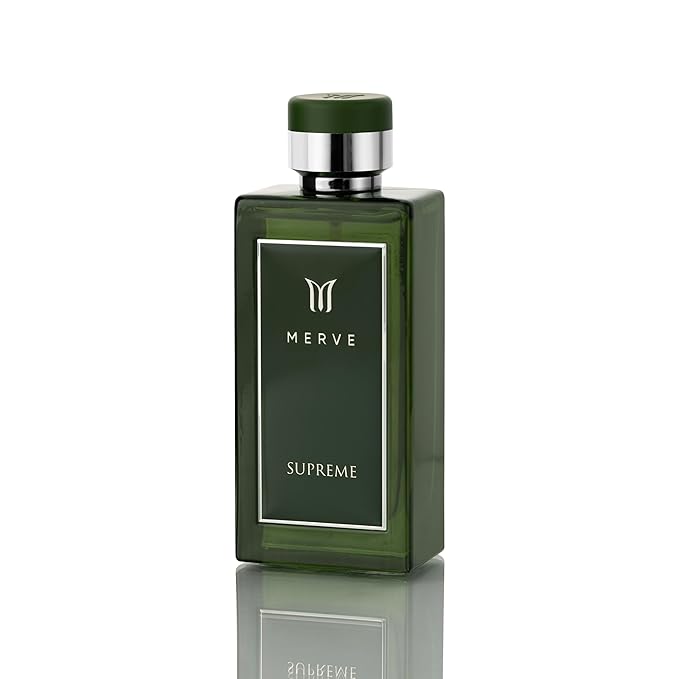 Merve Supreme Premium Long Lasting Fragrance Luxury Scent For Men | Aromatic, Amber, Musk