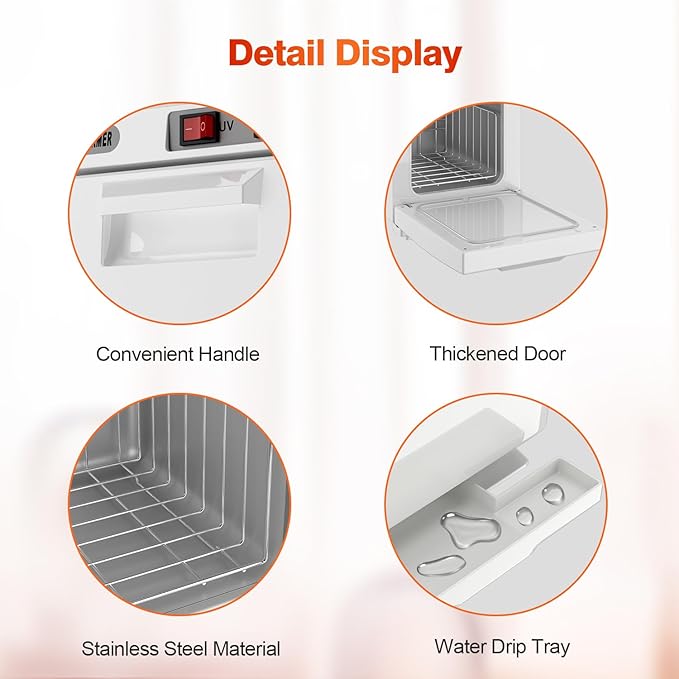 Towel Warmer Cabinet, 5L Hot Bath Towel Warmer Heating Use for Facial Spa, Hair Beauty, Salon Equipment and Home