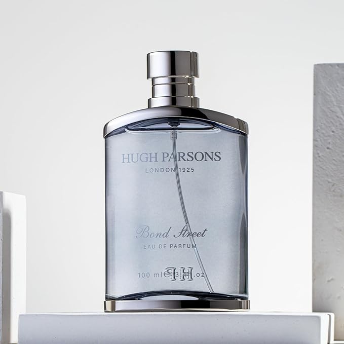 Eau de Parfum Spray for Men | Men's Perfume Long Lasting Fragrance Masculine EDP | Fresh Scent Pour Homme Notes of Bergamot, Magnolia, Cedar, Musk Gifts for Him 3.4Oz (Bond Street)