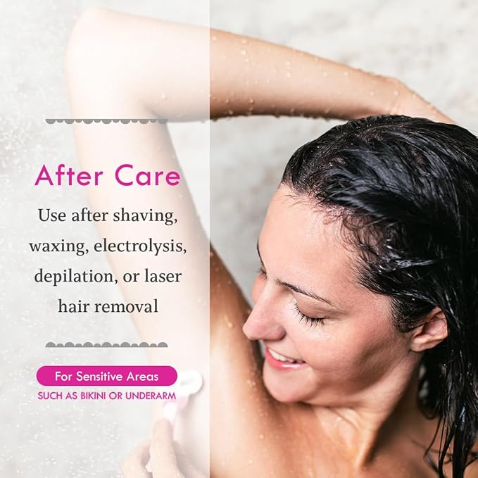 Bikini Zone Medicated After Shave Crème with Soothing Lidocaine, 1 Oz, 2 Pack